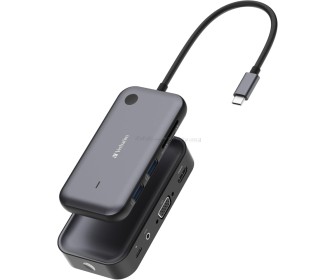 Adaptor + splitter Verbatim Share My Screen 1080p WDA-01 (Black)