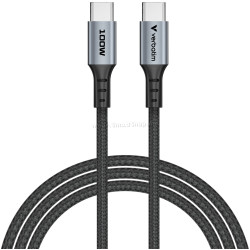 Кабель USB-C to USB-C Verbatim Sync & Charge (Black)