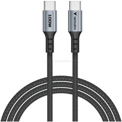 Кабель USB-C to USB-C Verbatim Sync & Charge USB4 (Black)
