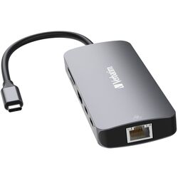 USB-концентратор Verbatim USB-C Pro CMH-09 (Grey) Thumb