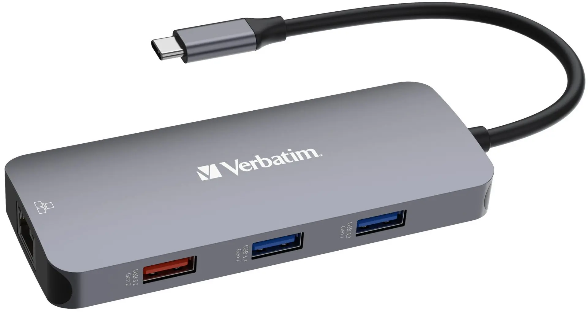 USB-концентратор Verbatim USB-C Pro CMH-09 (Grey)