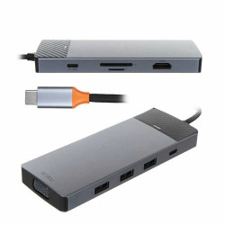 USB-концентратор Wiwu A921HV (Grey) Thumb