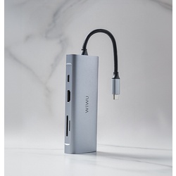 USB hub Wiwu Alpha 831HRT (Grey) Thumb