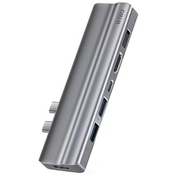 USB hub Wiwu T9 (Grey)