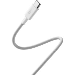 Кабель USB-C to USB-C Xiaomi 6A Braided 2м (White) Thumb