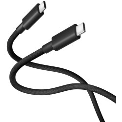 Cablu USB-C to USB-C Xiaomi 6A High-speed USB4 Braided 1m (Dark Gray) Thumb