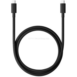 Cablu USB-C to USB-C Xiaomi 6A High-speed USB4 Braided 1m (Dark Gray)