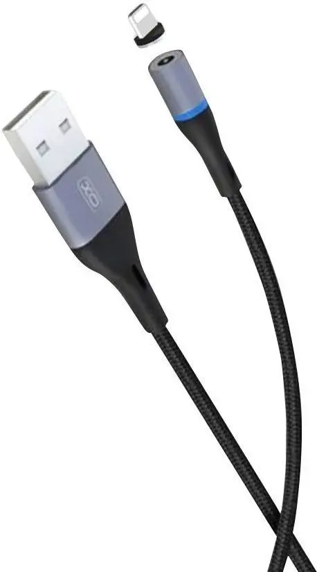 Cablu USB to Lightning XO NB125 1m (Black)