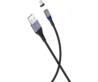 Cablu USB to microUSB XO NB125 1m (Black)