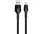 Cablu USB to microUSB XO NB55 1m (Black)