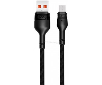 Cablu USB to microUSB XO NB55 1m (Black)