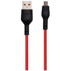 Кабель USB to microUSB XO NB55 1m (Red)