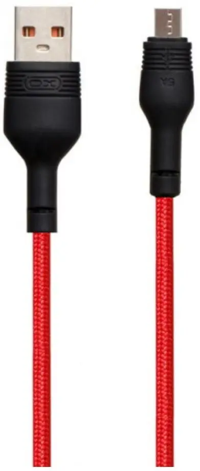 Кабель USB to microUSB XO NB55 1m (Red)