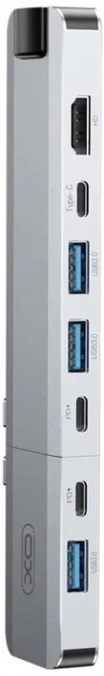 USB hub XO HUB017 (Silver)