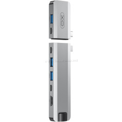 USB hub XO HUB017 (Silver)
