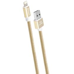Cablu USB A to Lightning Xpower Pure Cooper 1m (Gold)
