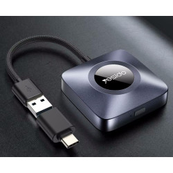 Беспроводной адаптер Yesido CarPlay KM23 (Black) Thumb