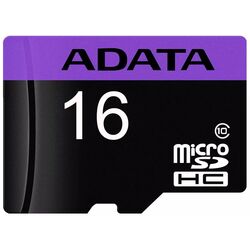 Card memorie Adata Premier microSDHC 16GB Class 10 UHS-I + SD adapter Thumb