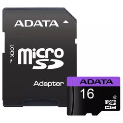 Card memorie Adata Premier microSDHC 16GB Class 10 UHS-I + SD adapter