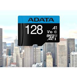 Card de memorie Adata Premier microSDXC 128GB Class UHS-1 + Adpter Thumb