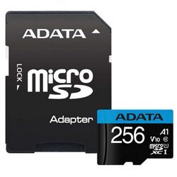 Card de memorie Adata Premier microSDXC 256GB Class 10 UHS-I U1 + SD adapter