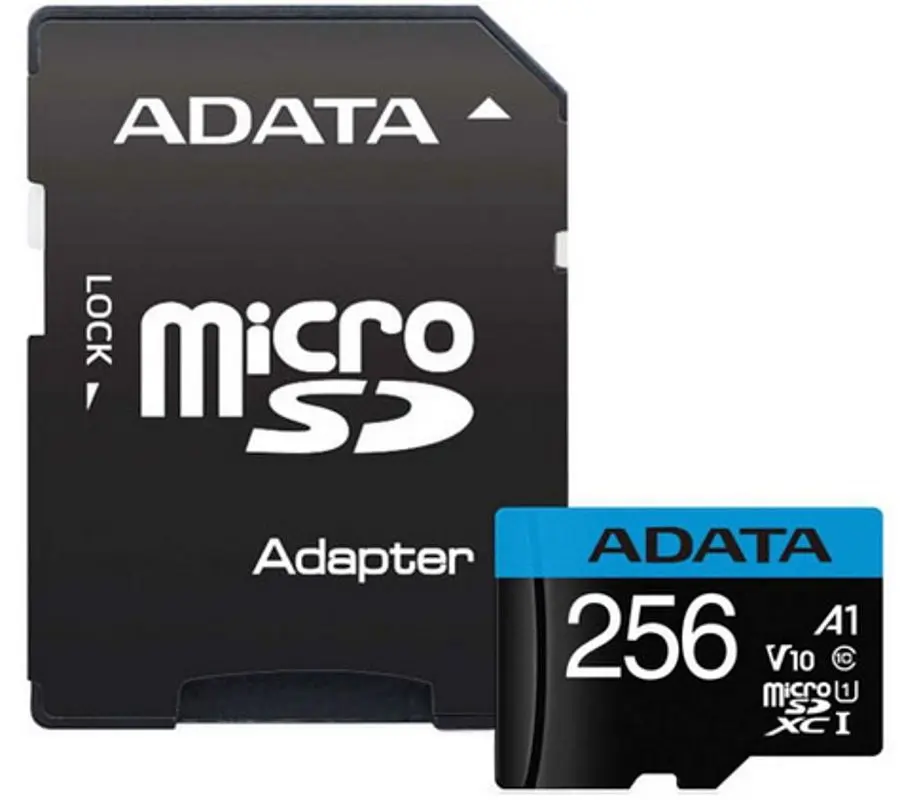 Card de memorie Adata Premier microSDXC 256GB Class 10 UHS-I U1 + SD adapter