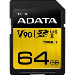 Card de memorie Adata Premier One SDXC 64GB Class 10 UHS-II U3