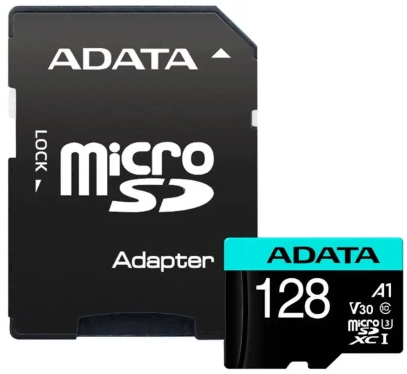 Card de memorie Adata Premier Pro microSDXC 128GB Class 10 UHS-I U3 + SD adapter