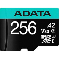 Card de memorie Adata Premier Pro microSDXC 256GB Class 10 UHS-I U3 + SD adapter Thumb