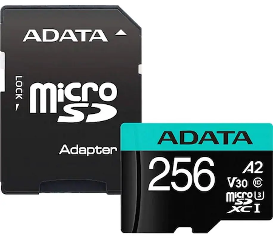 Card de memorie Adata Premier Pro microSDXC 256GB Class 10 UHS-I U3 + SD adapter