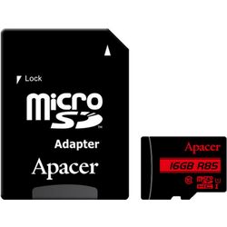 Карта памяти Apacer microSDXC/SDHC 16GB UHS-I U1 Class 10 + SD adapter