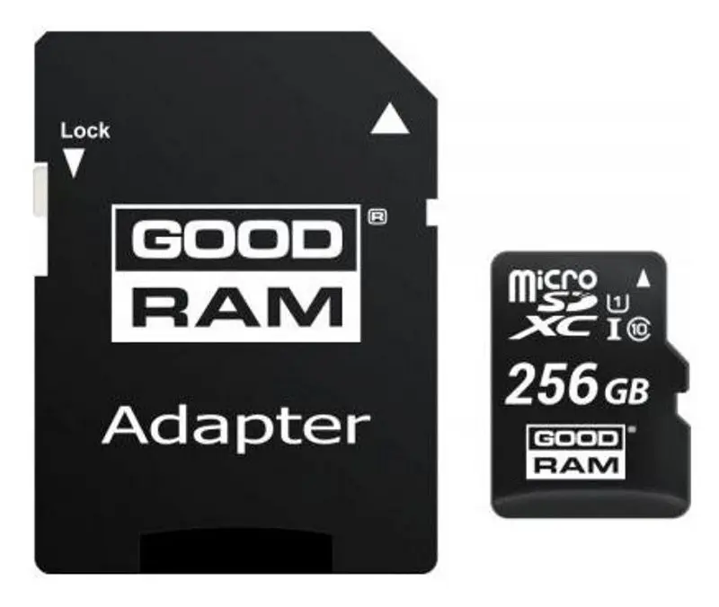Карта памяти GoodRam M1AA-2560R12 microSDXC 256GB UHS-I Class 10 +SD adapter