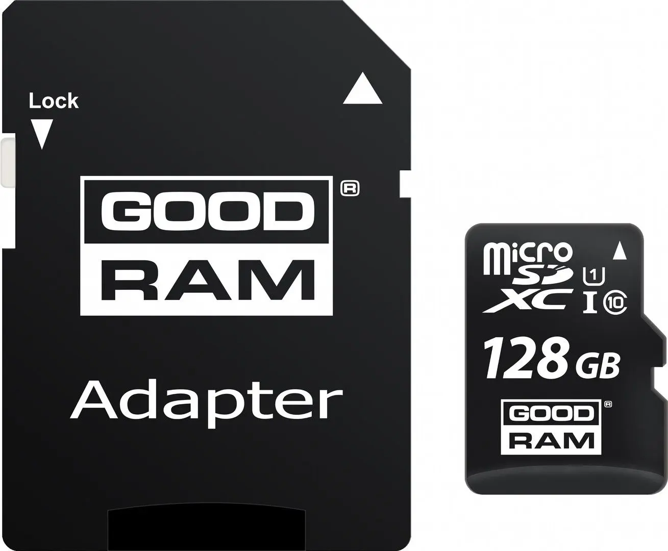 Card memorie GoodRAM M1AA microSDXC class10 128Gb UHS-I + SD adapter (M1AA-1280R12)