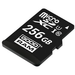 Карта памяти GoodRAM M1AA microSDXC Class10 256GB UHS-I + SD Adapter (M1AA-2560R12) Thumb