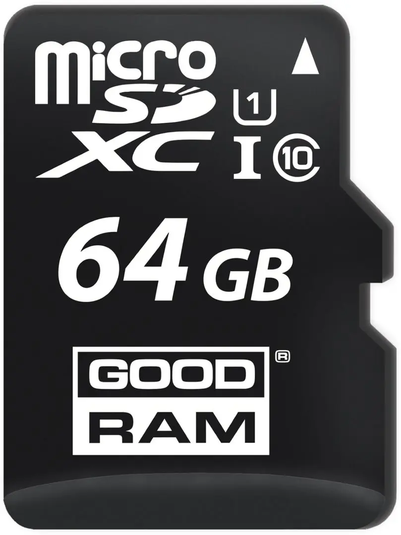 Карта памяти GoodRAM microSDXC class10 64Gb UHS-I + SD adapter (M1AA-0640R12)