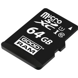 Карта памяти GoodRAM microSDXC class10 64Gb UHS-I + SD adapter (M1AA-0640R12) Thumb