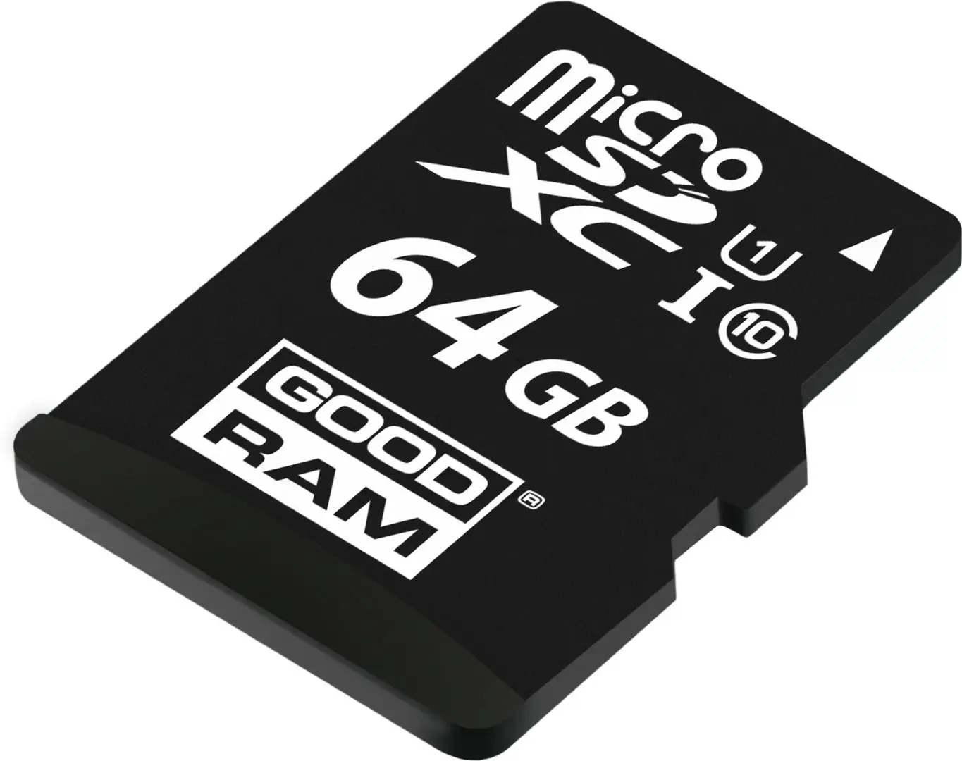 Карта памяти GoodRAM microSDXC class10 64Gb UHS-I + SD adapter (M1AA-0640R12)