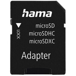 Карта памяти Hama 124171 microSDXC 256GB Class 10 UHS-I + SD adapter Thumb