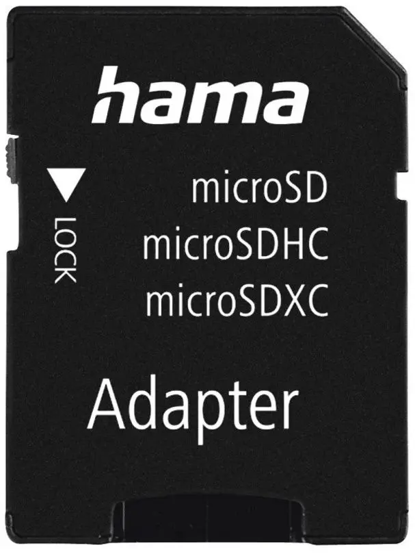Карта памяти Hama 124171 microSDXC 256GB Class 10 UHS-I + SD adapter