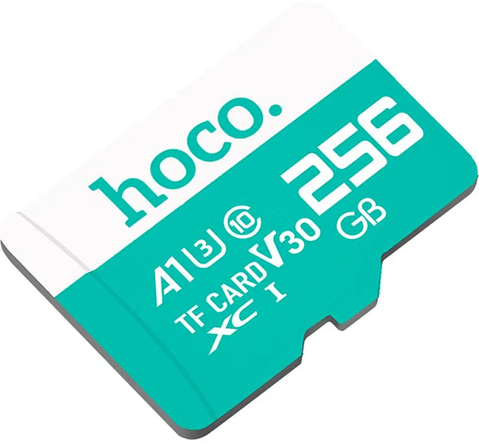 Card memorie Hoco microSDXC 256GB Class 10 U3 (Lake Blue)