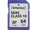 Карта памяти Intenso microSDXC Class10 64Gb