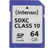 Card memorie Intenso microSDXC Class10 64Gb