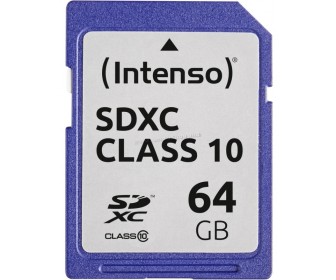 Card memorie Intenso microSDXC Class10 64Gb