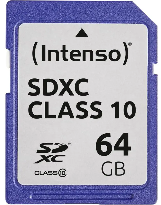 Card memorie Intenso microSDXC Class10 64Gb