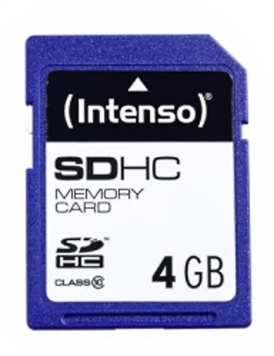 Карта памяти Intenso SDHC class10 4Gb (4034303016037)