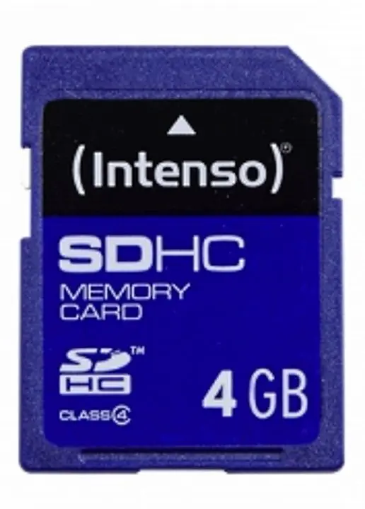 Карта памяти Intenso SDHC class4 4Gb (4034303007561)