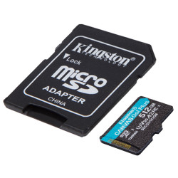 Card de memorie Kingston Canvas Go! Plus Gen3 microSD 512GB Class 10 UHS-I U3 + SD adapter Thumb
