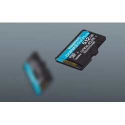 Card de memorie Kingston Canvas Go! Plus Gen3 microSD 512GB Class 10 UHS-I U3 + SD adapter Thumb