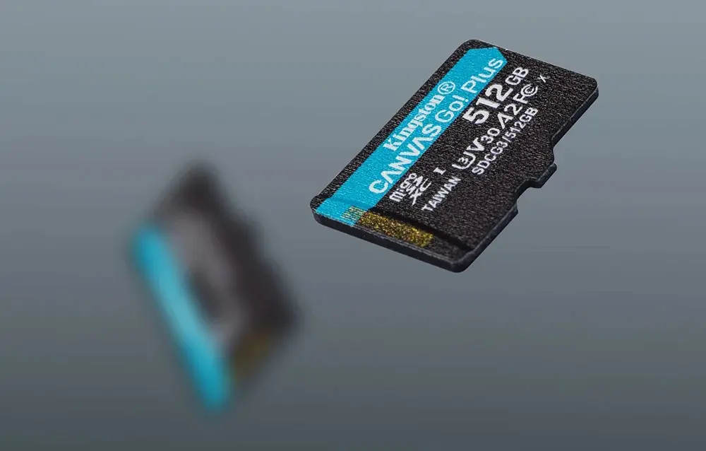 Card de memorie Kingston Canvas Go! Plus Gen3 microSD 512GB Class 10 UHS-I U3 + SD adapter