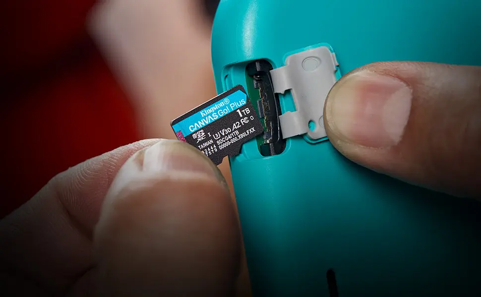 Card de memorie Kingston Canvas Go! Plus Gen4 microSD 512GB Class 10 UHS-I U3 + SD adapter